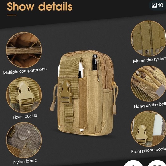 TACTICAL BELT BAG - Picture 7 of 8